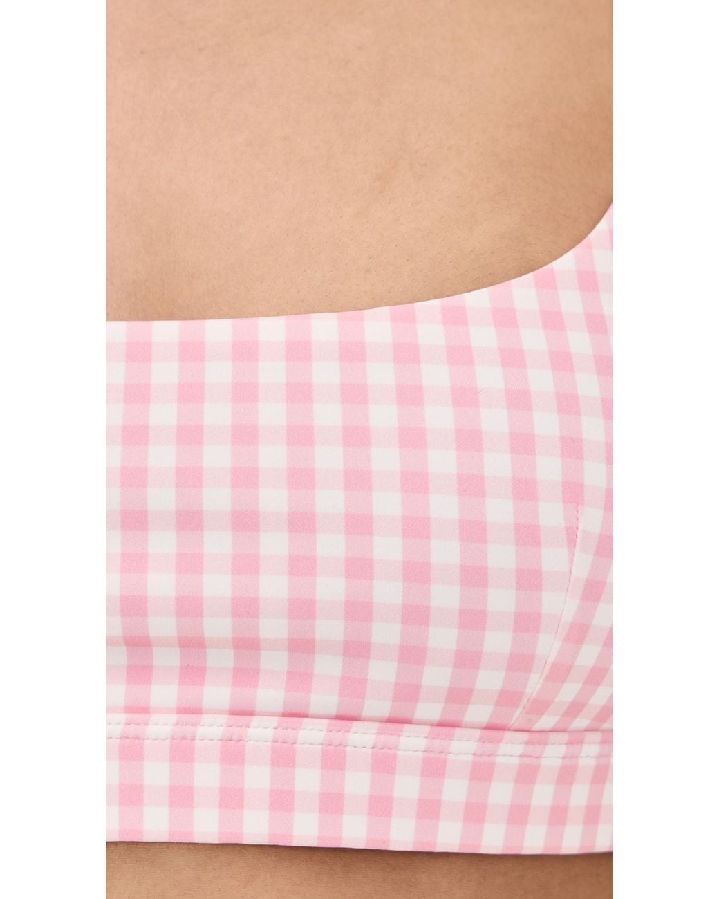 LoveShackFancy Pink Cadelle Bra