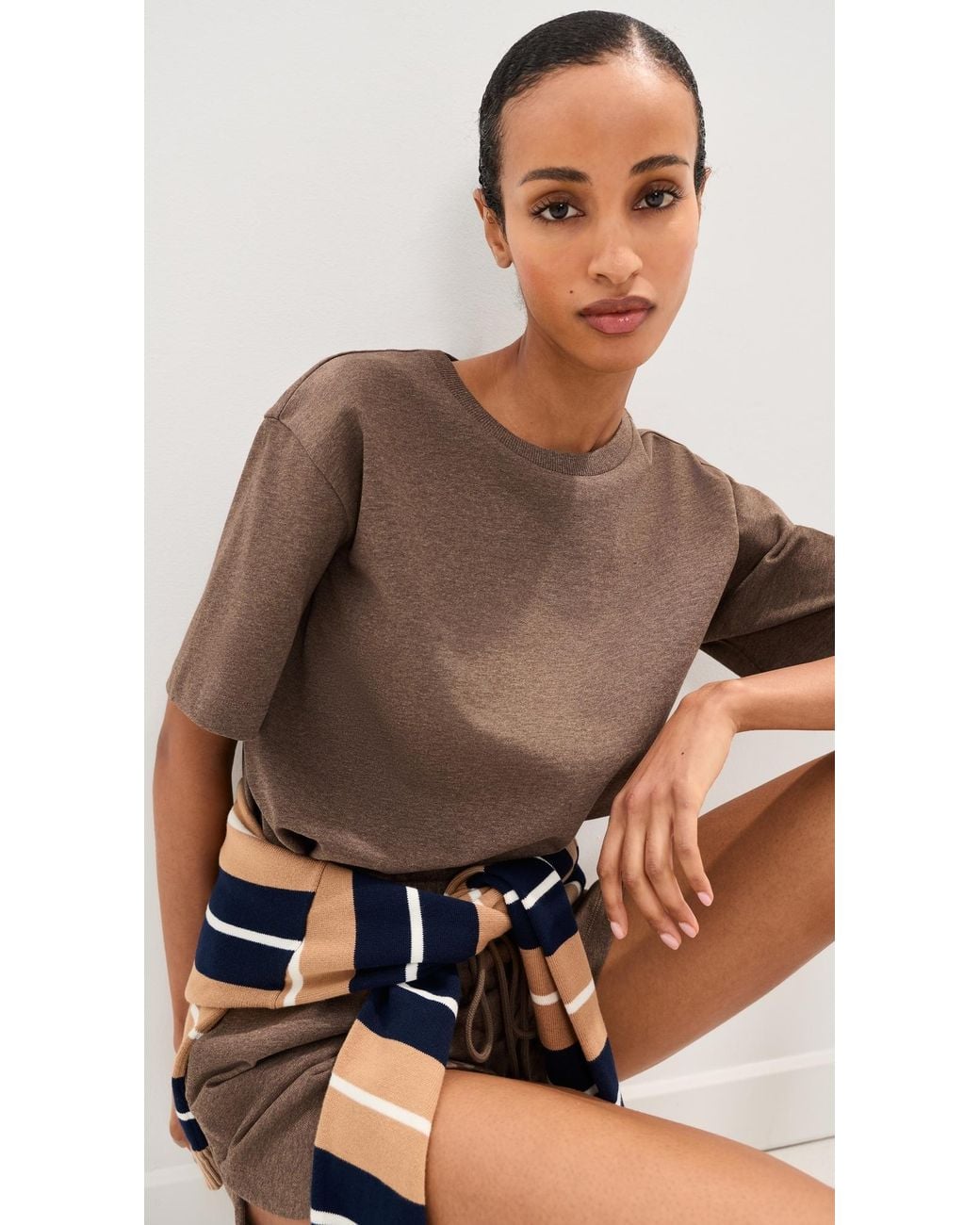 Le Bos Brown Rory Tee