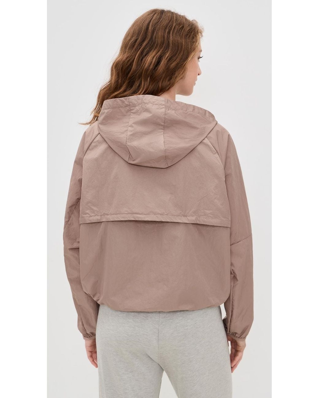 Beyond Yoga Brown Limitless Hooded Jacket