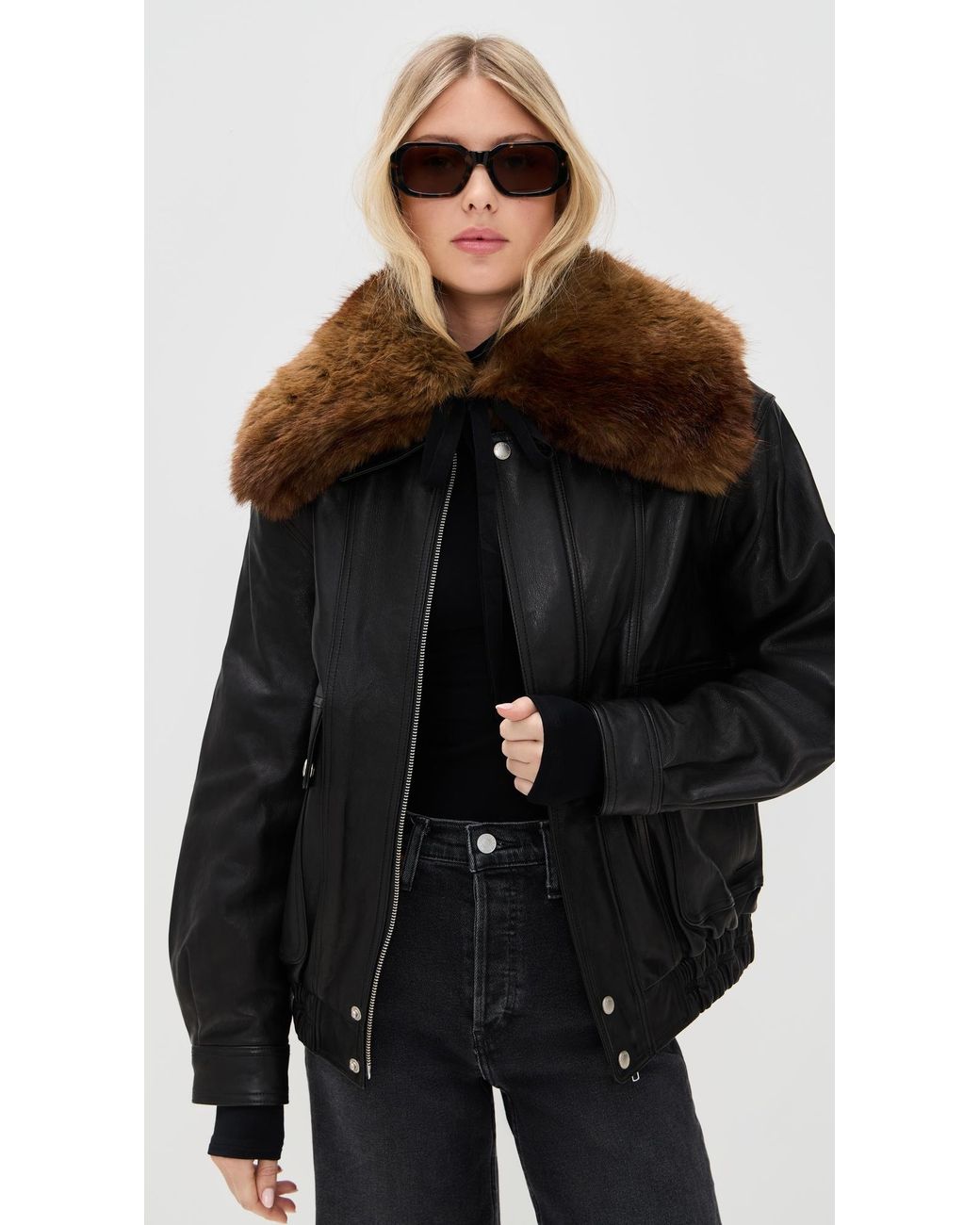 Apparis Multicolor Eliza Faux Fur Collar