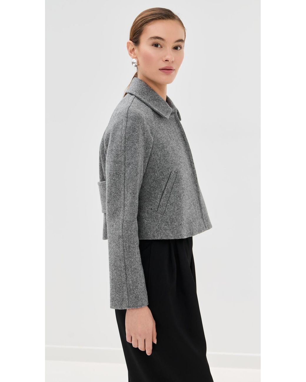 Nackiyé Gray Pixie Wool Jacket