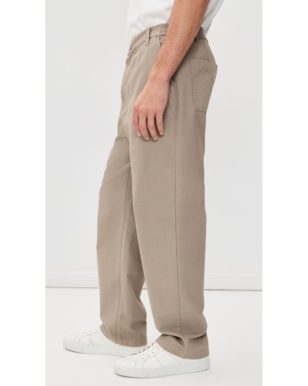 Alex Crane Natural Canvas Painter Pants for men