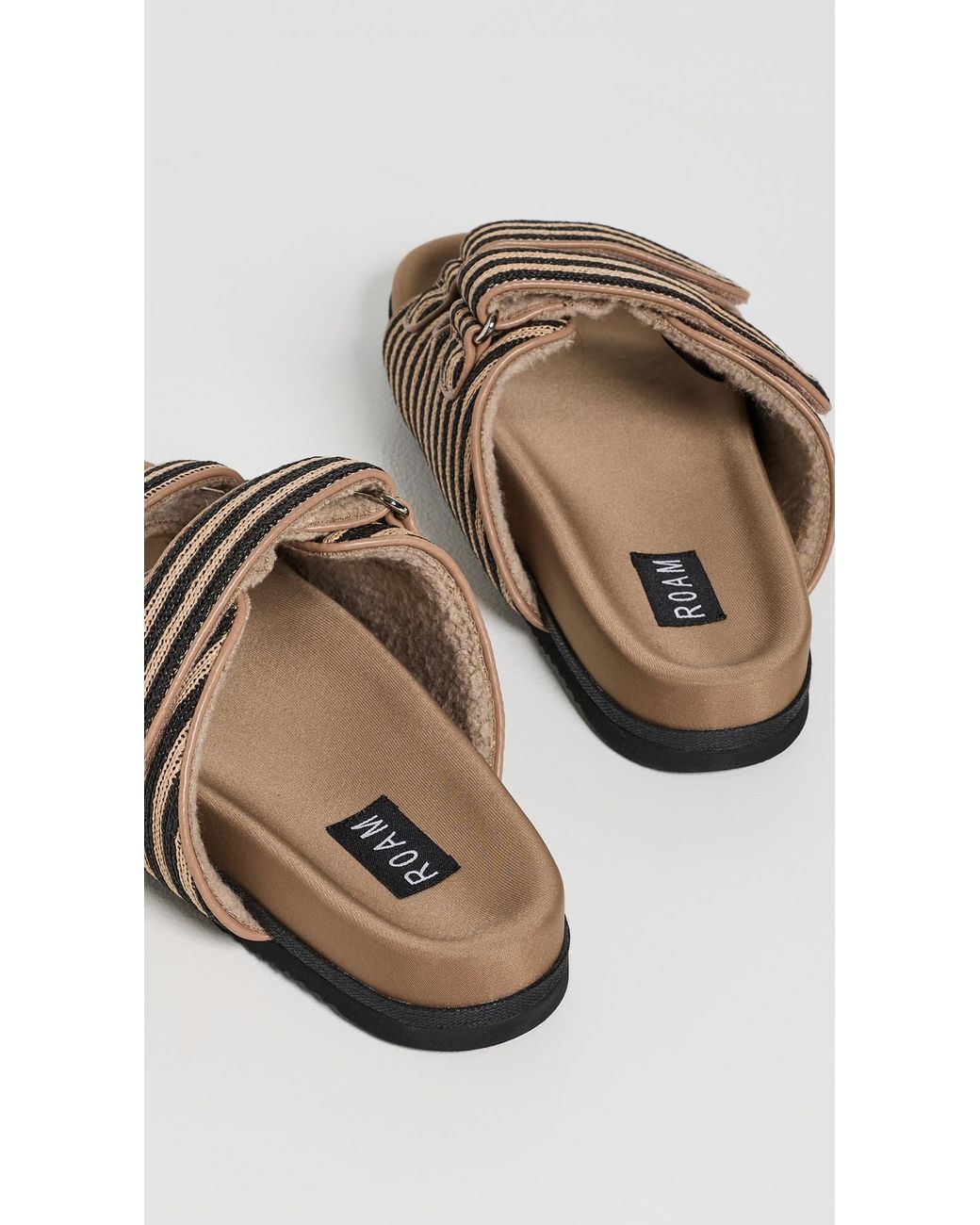 Roam Multicolor The Double Slider Sandals