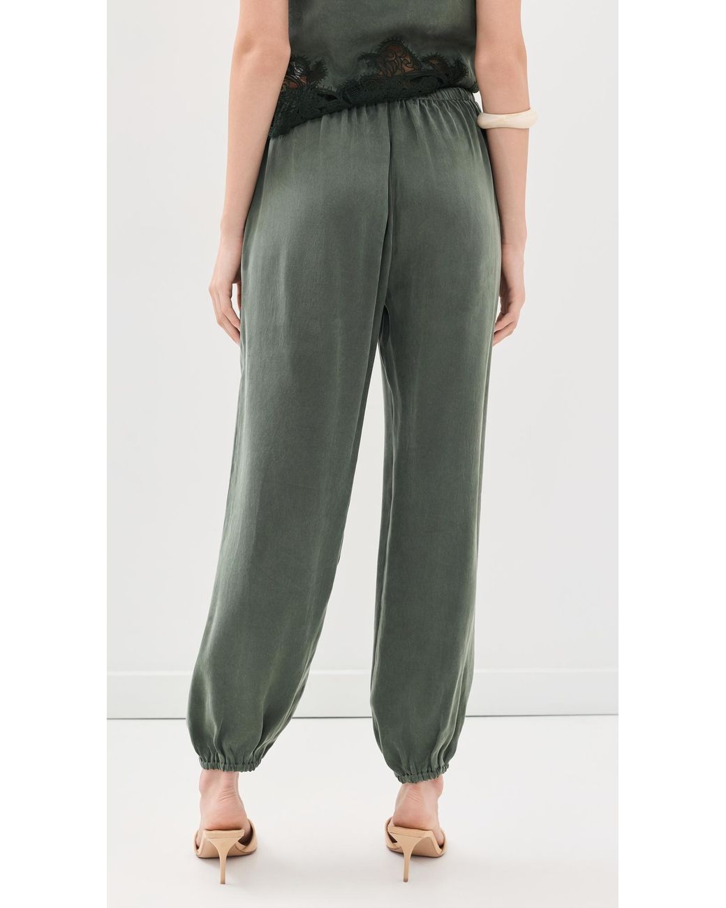 Hevron Green Halina Pants