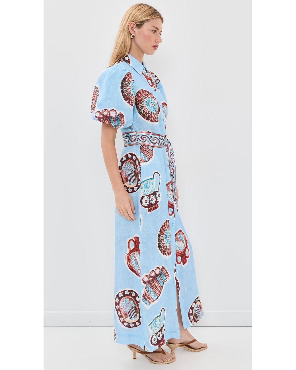 ROAME. Blue Berkeley Dress