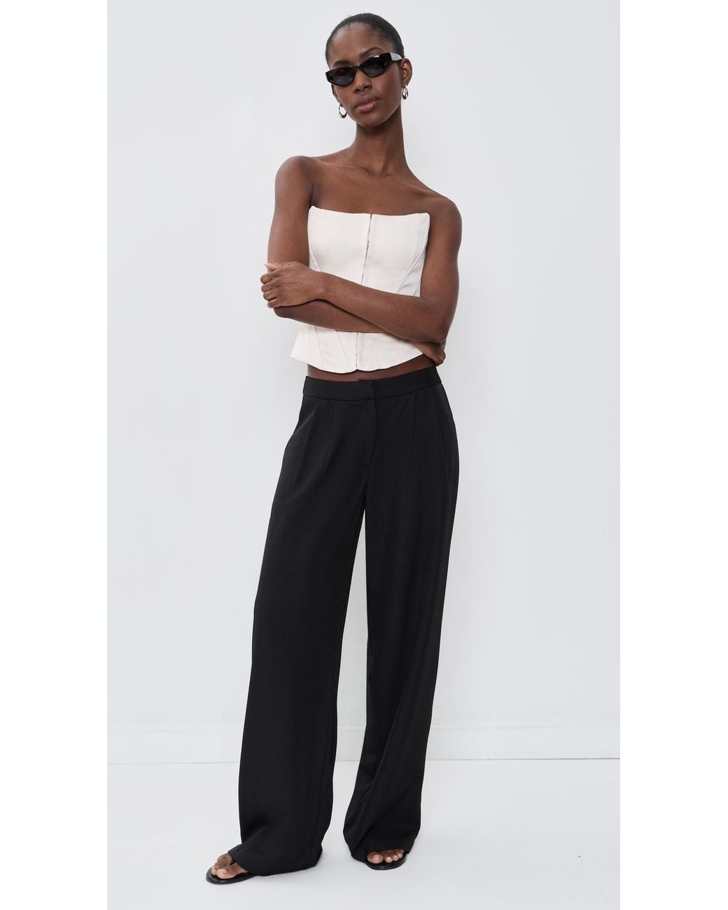 Lioness Black Courtside Pants