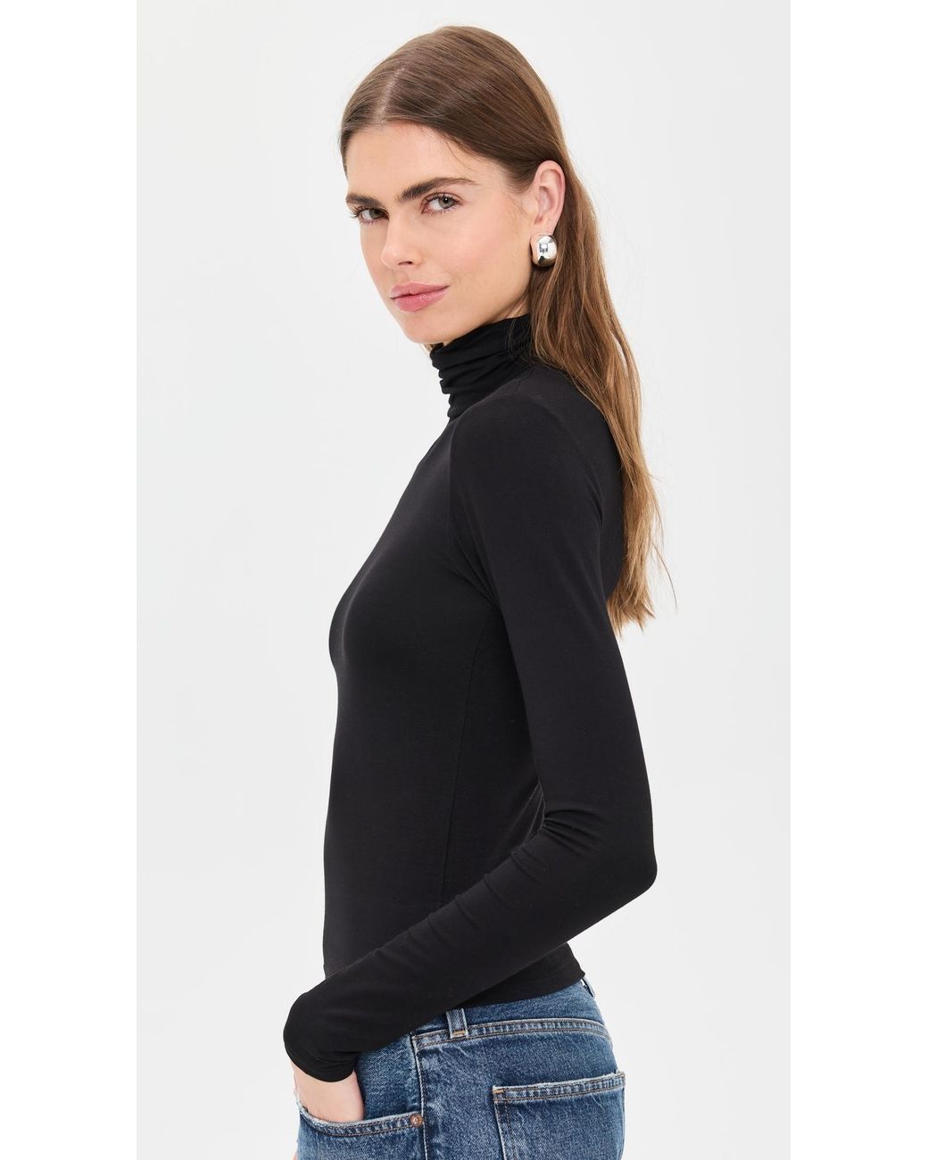 Ripley Rader Black Turtleneck