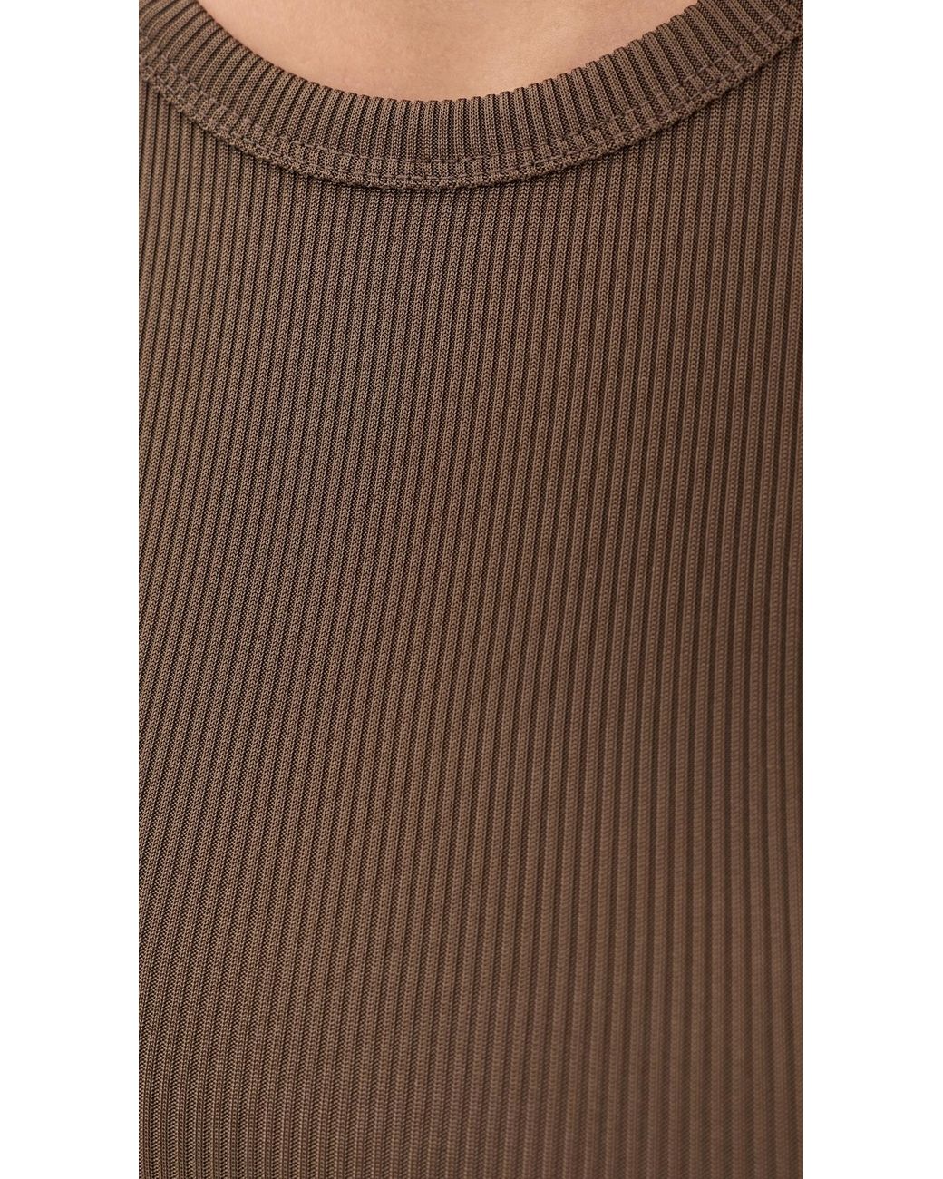 Agolde Brown Saige Tee