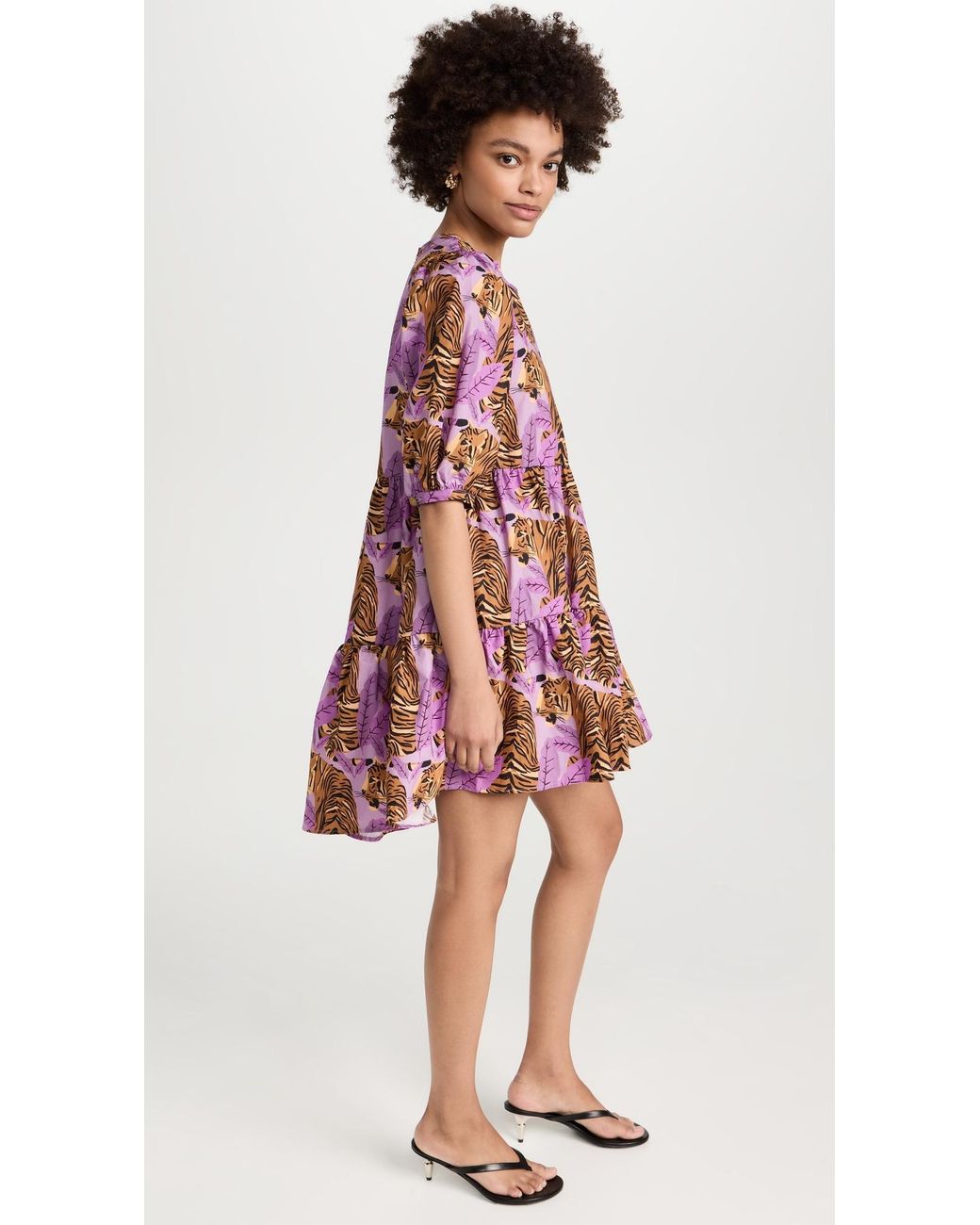 farm rio pink tiger dress Pink Cool Leopards Maxi
