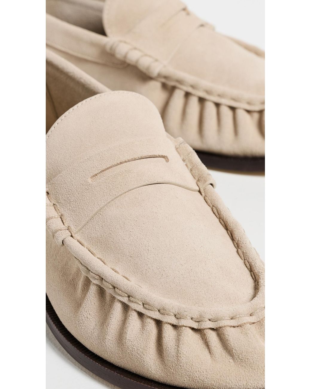 Rag & Bone White Lexi Loafers