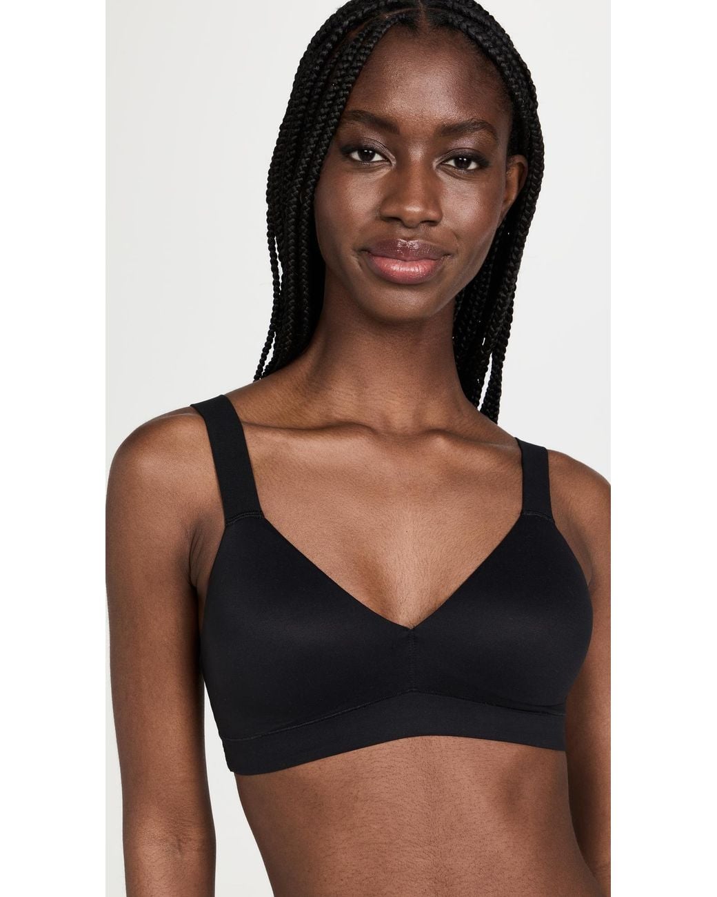 Spanx Black Smooth Bra-Llelujah! Lightly Lined Bralette