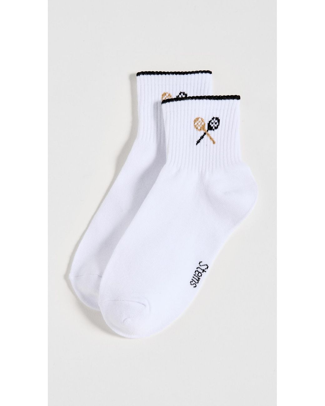 Stems Black Prep School Ankle Socks
