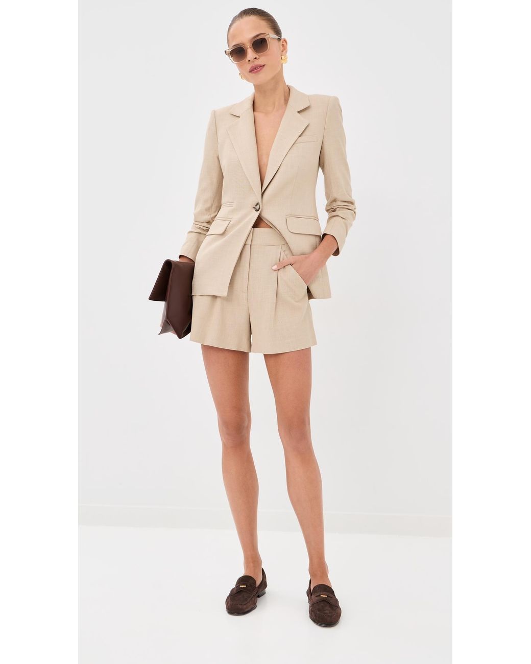 Veronica Beard Multicolor Marbeau Shorts