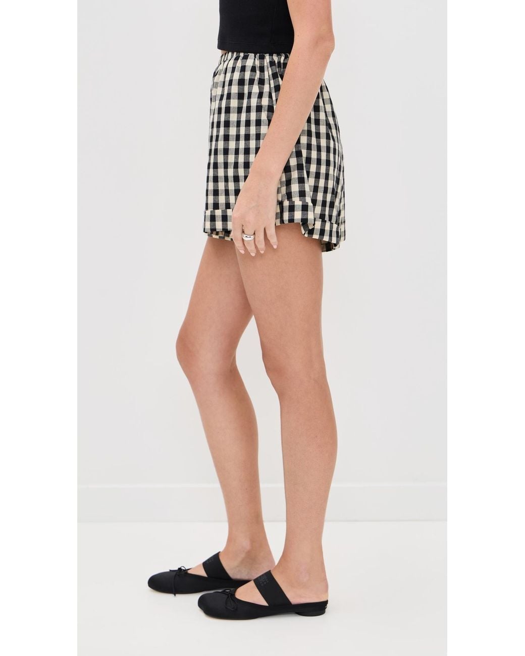 Vrg Grl Black Freda Shorts
