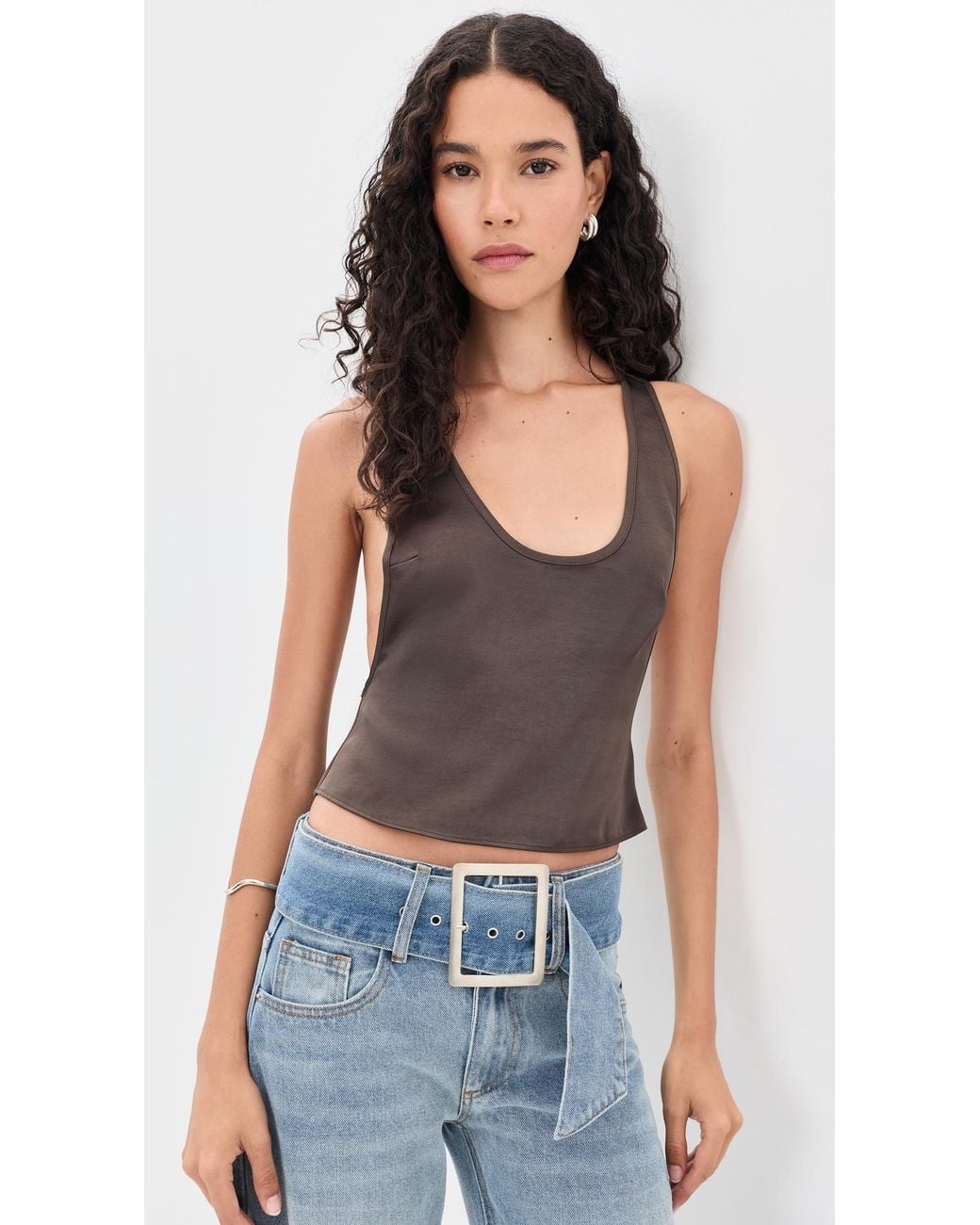 Lioness Black Bare Cami