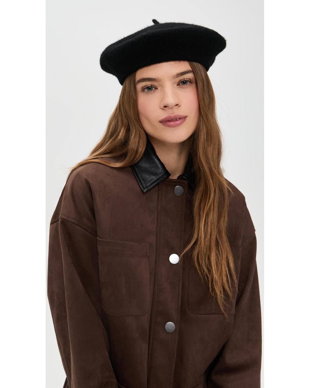 Hat Attack Black Classic Beret