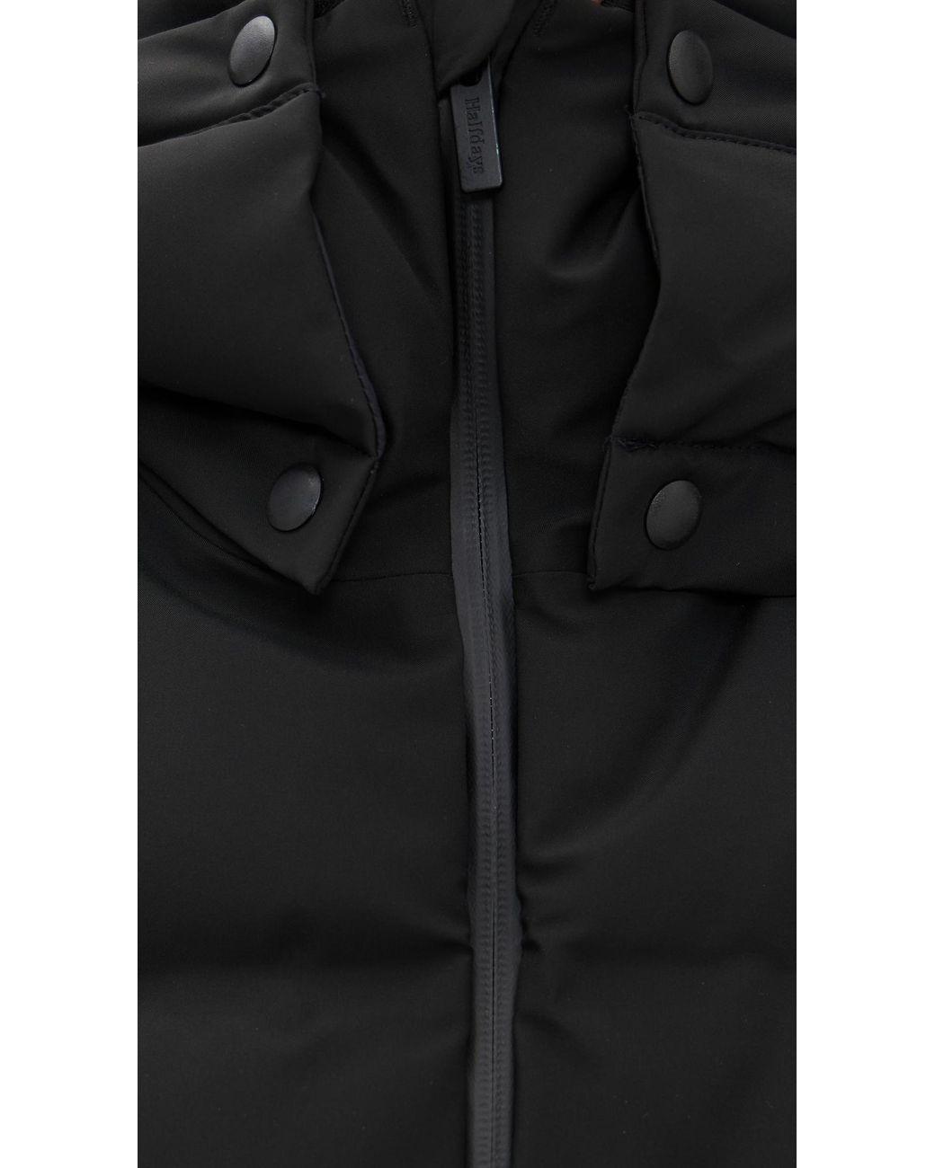 Halfdays Black Georgie Puffer Jacket
