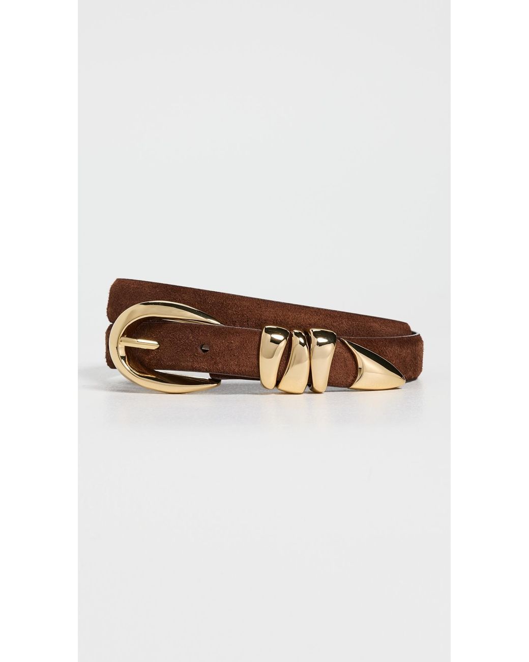 Madewell Triple Metal Keeper Suede Belt | Lyst display picture 3