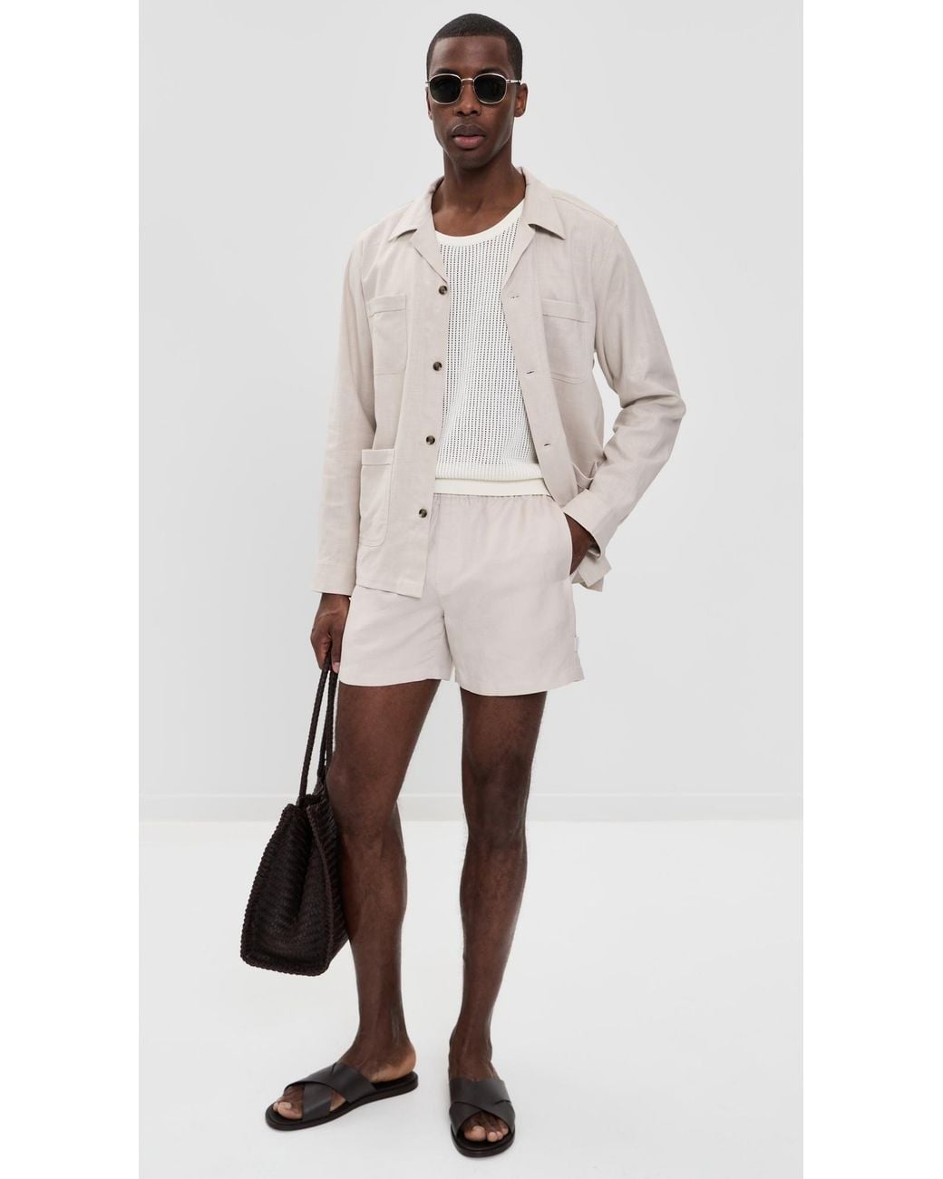 AUTO-REPLY Natural Safari Jacket for men
