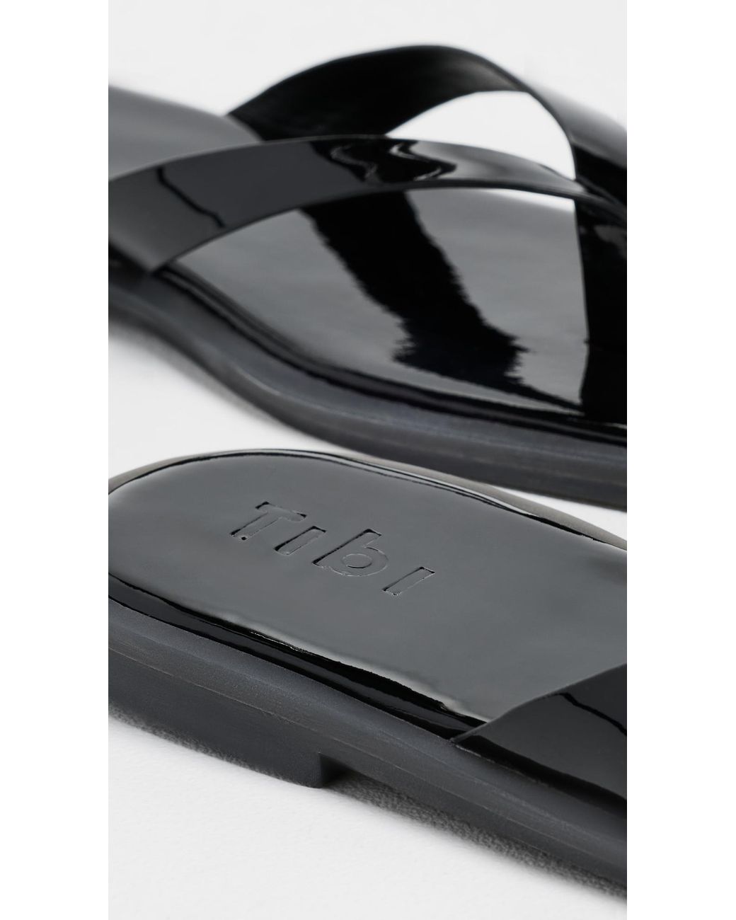 Tibi Black Arnie Sandals