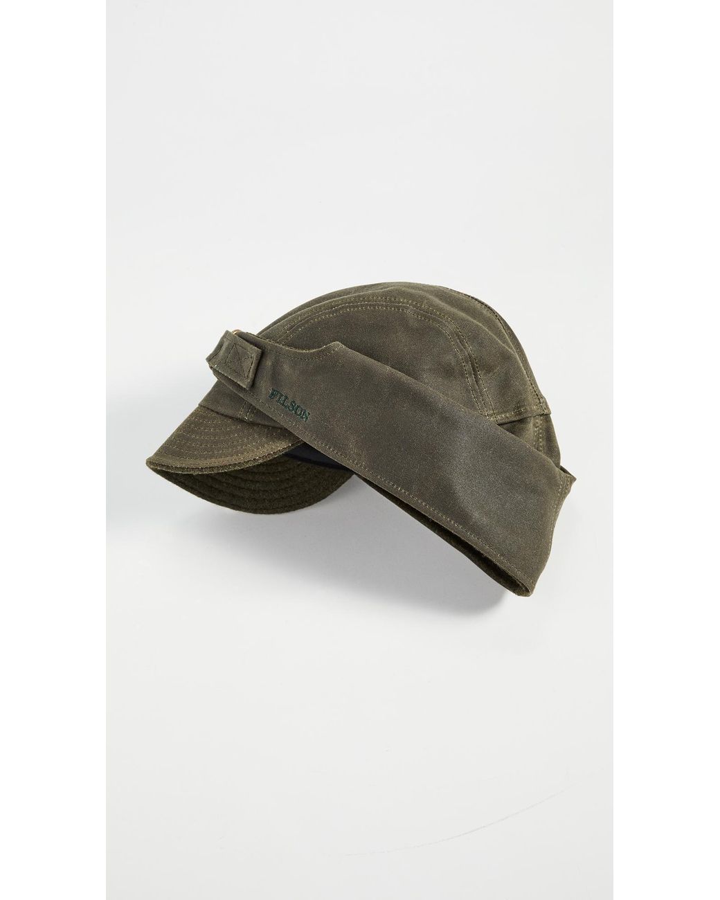Filson Cotton Tin Cloth Wildfowl Hat in 