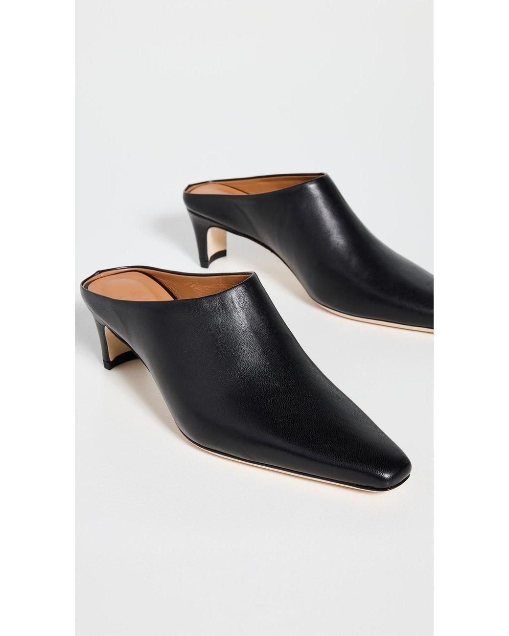 Staud Black Wally Mules