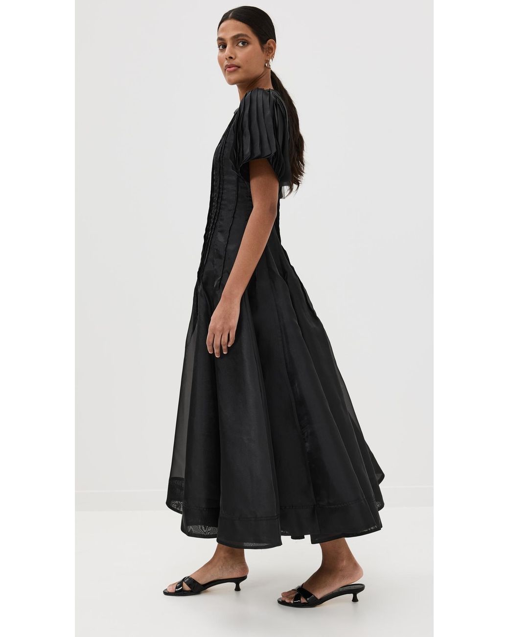 【Aje.】Nova Pleated Midi Dress プリーツ ミディドレス Aje.】Nova Pleated Midi Dress プリーツ ミディドレス