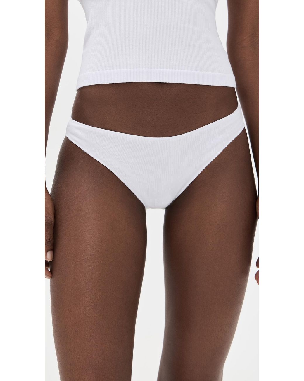 Lunya Brown Seamless Modal Bikini