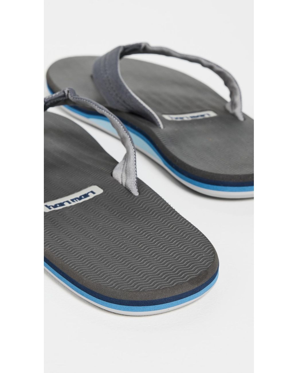 Hari Mari Black Dunes Flip Flops for men