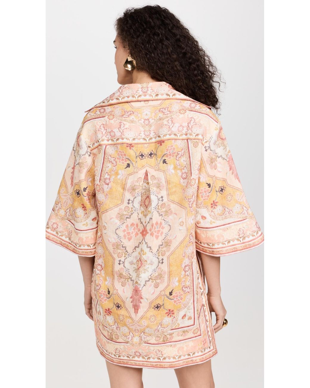 Zimmermann Wylie Tunic Dress | Lyst