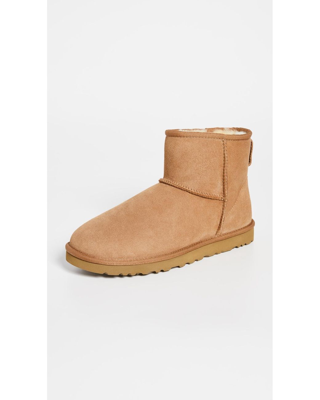 Ugg White Classic Mini Boots for men