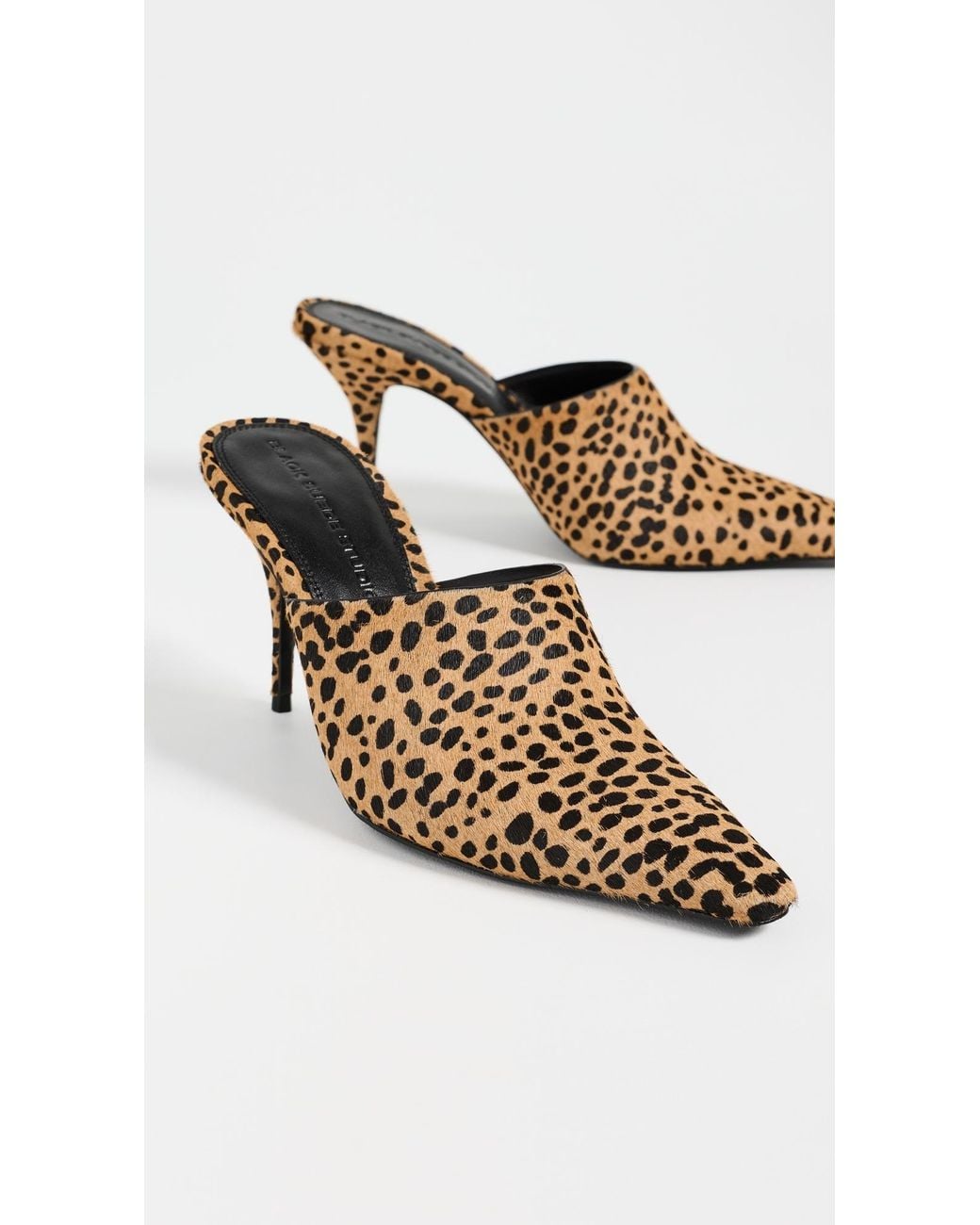 Black Suede Studio Multicolor Mesa 80 Heels
