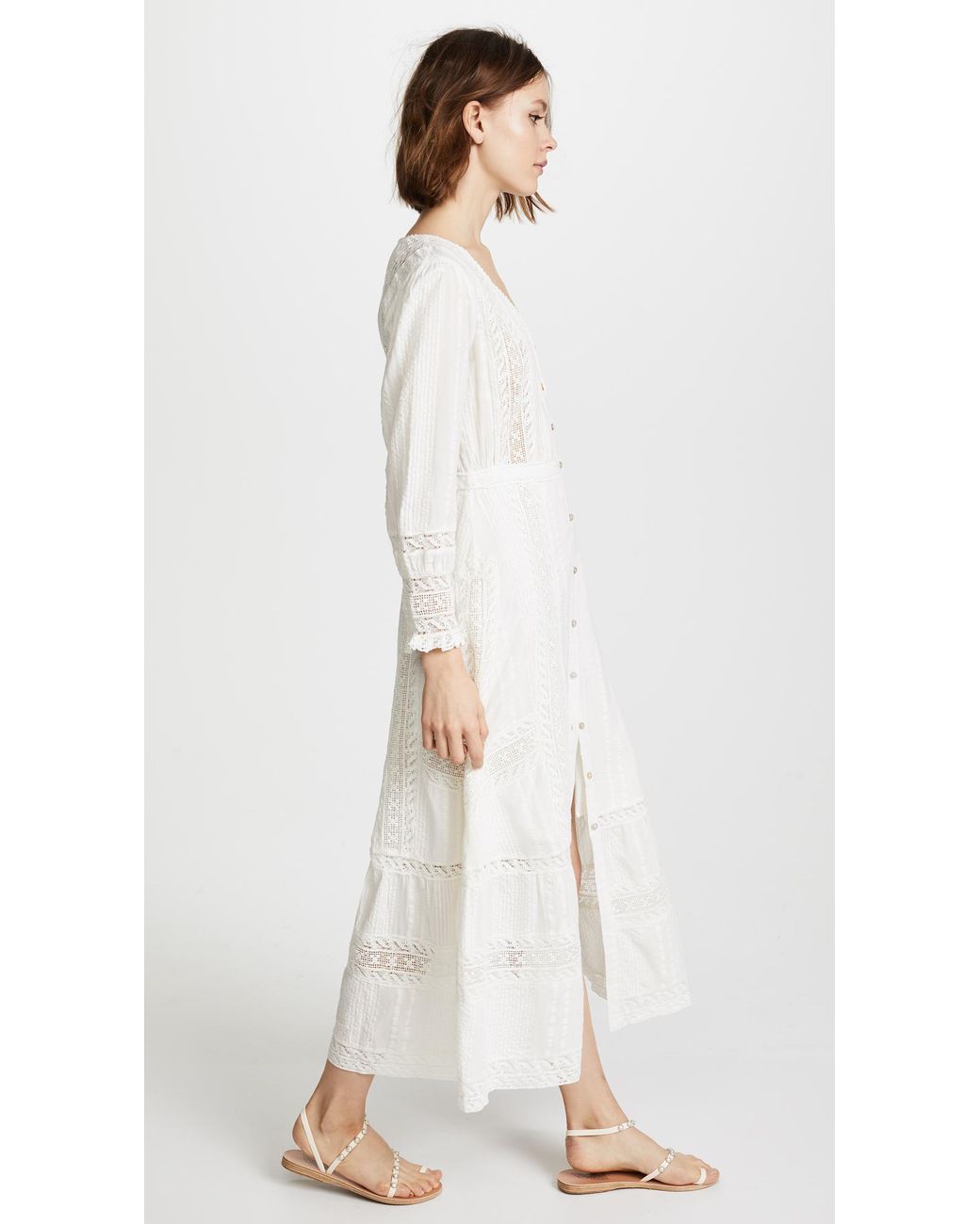desert victorian maxi dress