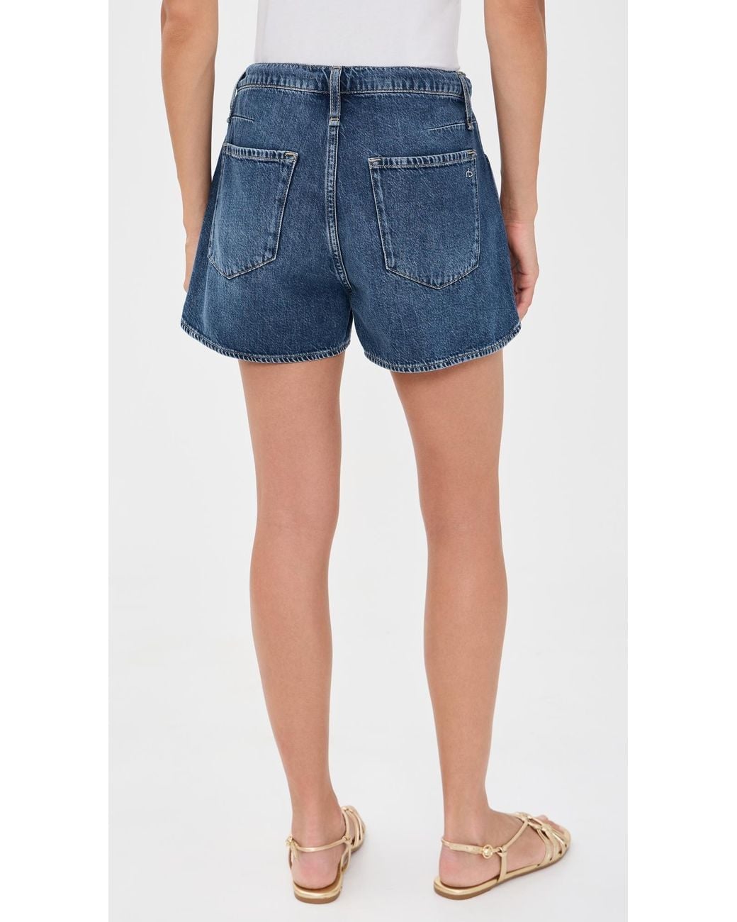 Rag & Bone Blue Uftwt Nolan Shorts
