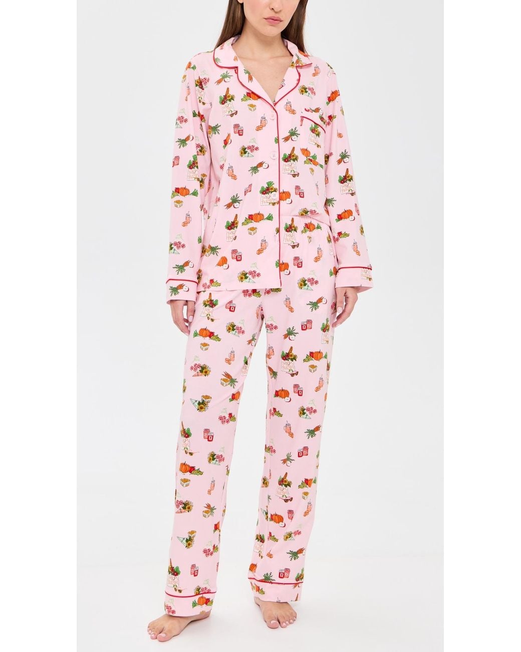 Bedhead PJs Red Classic Pajama Set