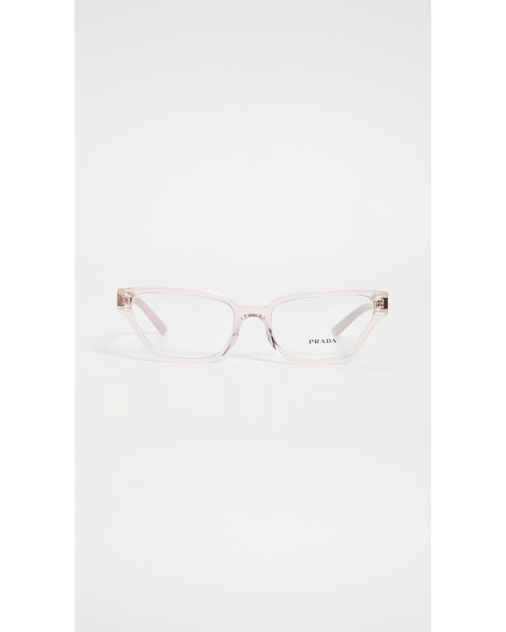Prada Narrow Cat Eye Glasses Lyst