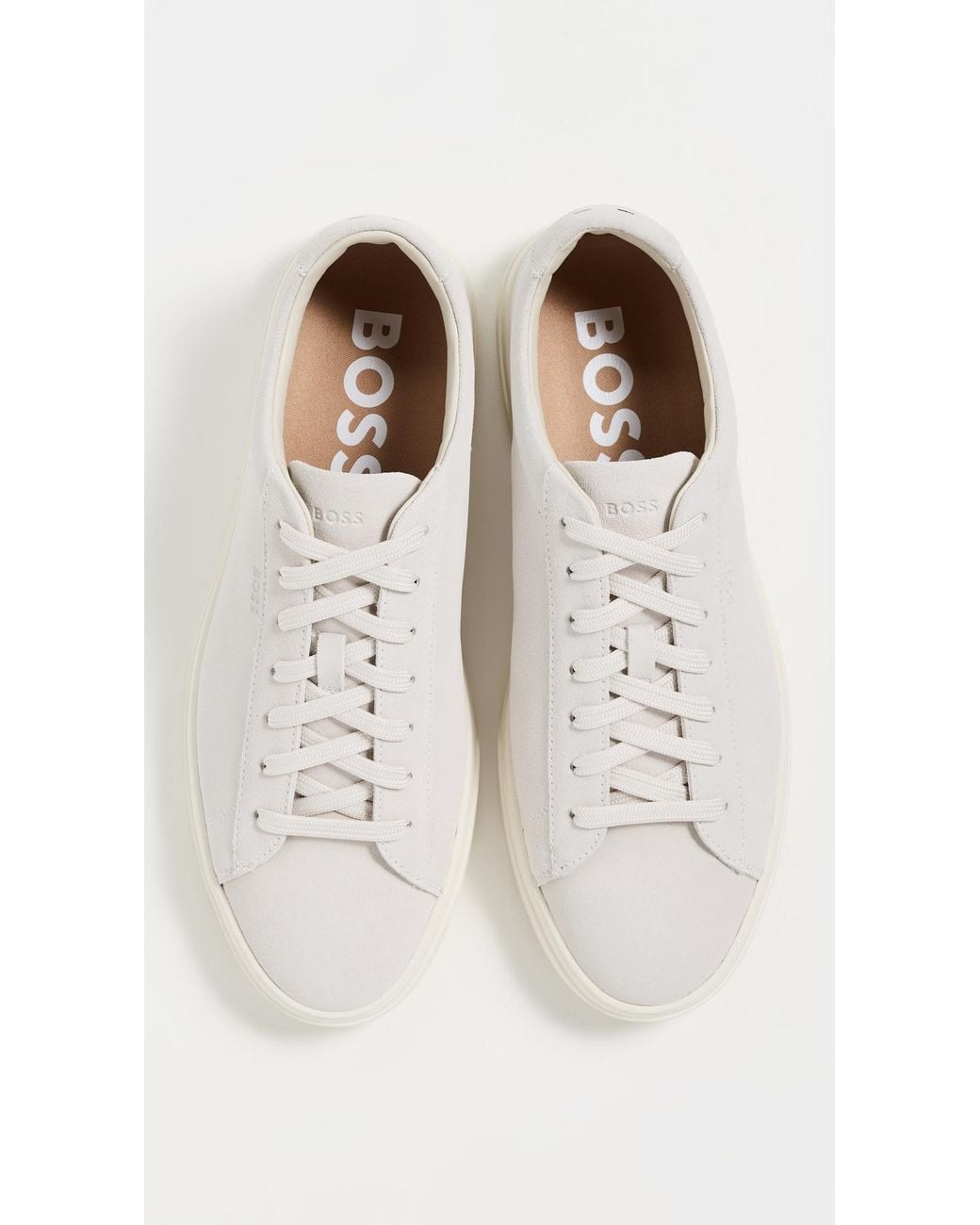 Boss White Kieran Sneakers for men