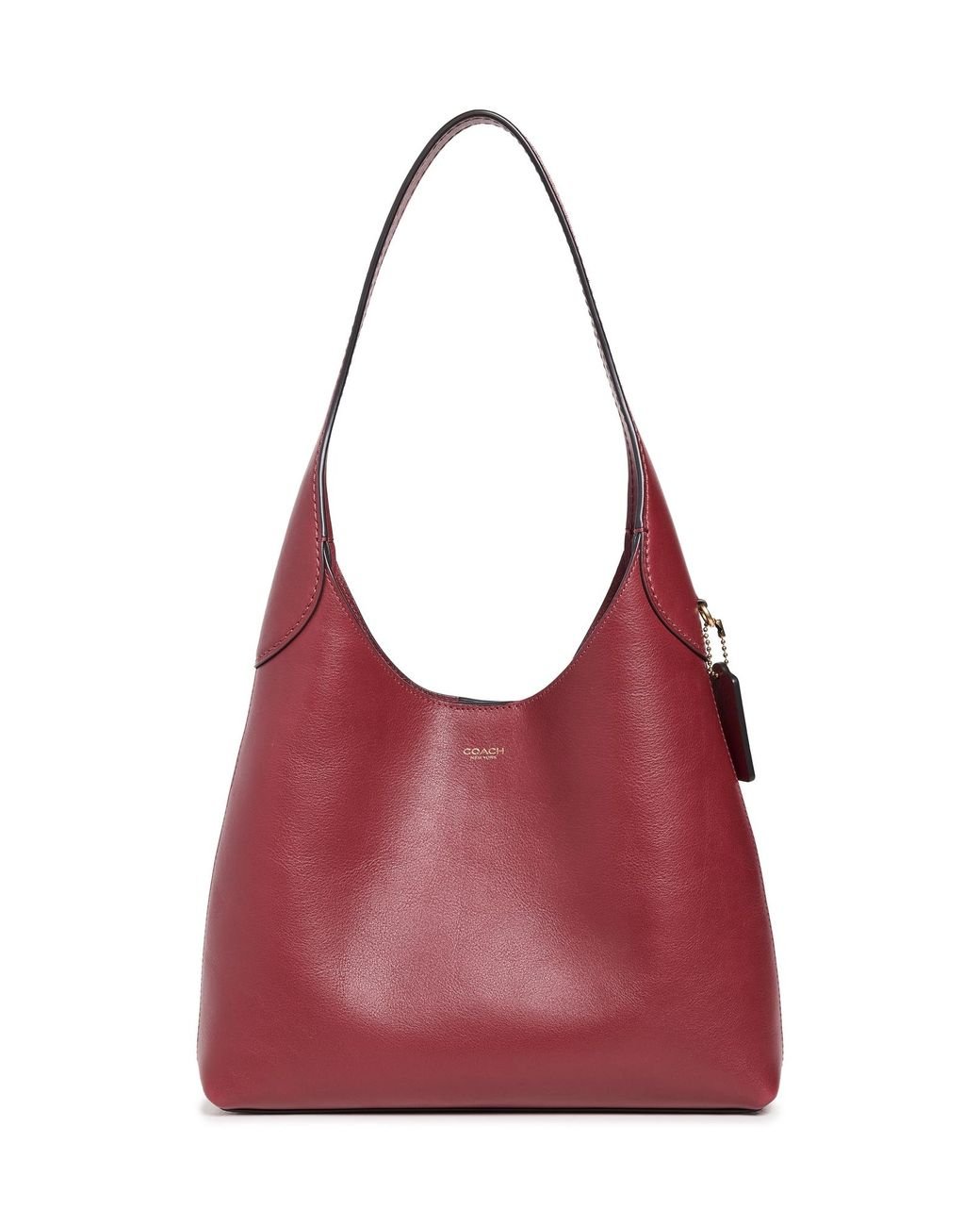 COACH Brooklyn Shoulder Bag 28 in Red | Lyst