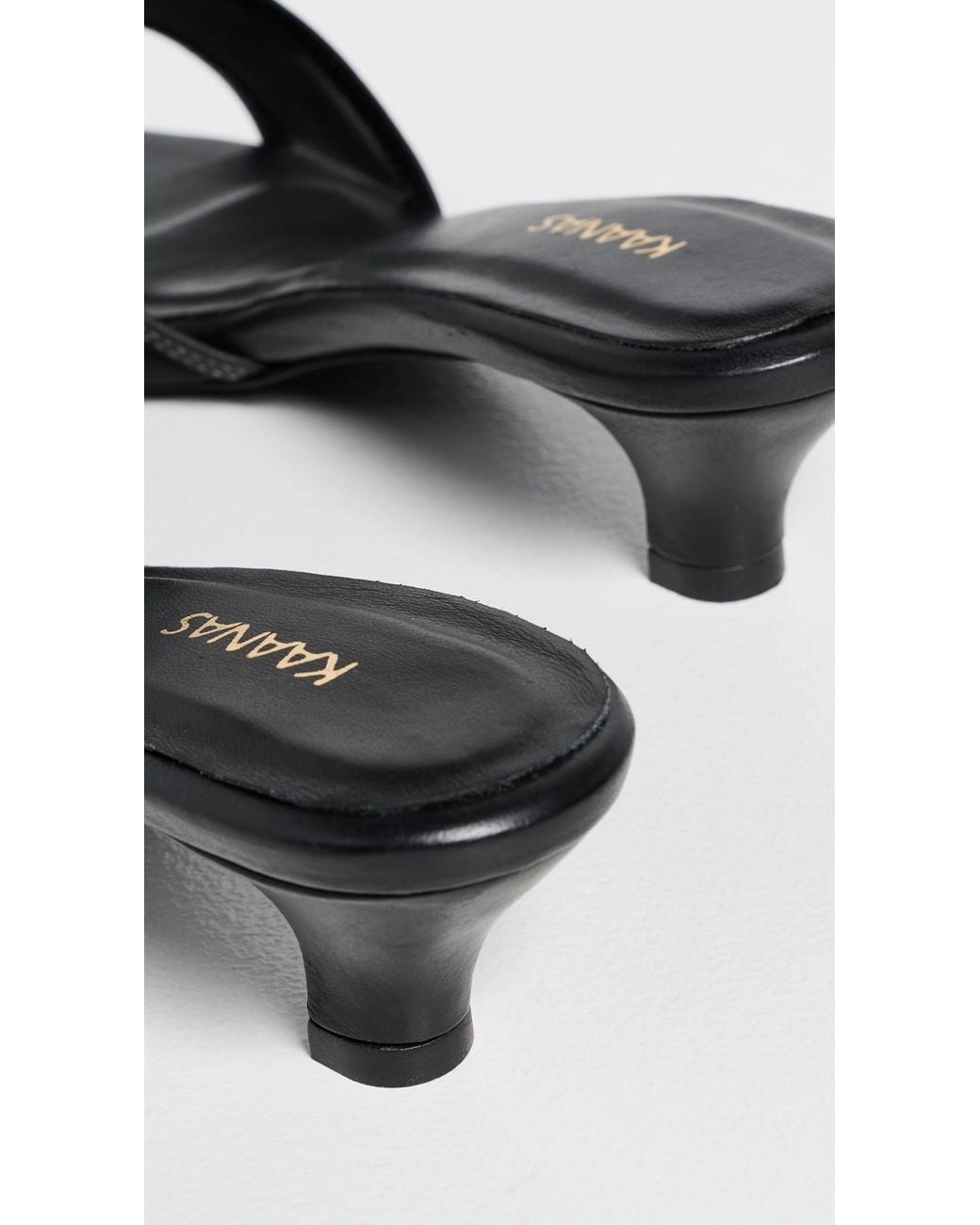 Kaanas Black Amine Sandals