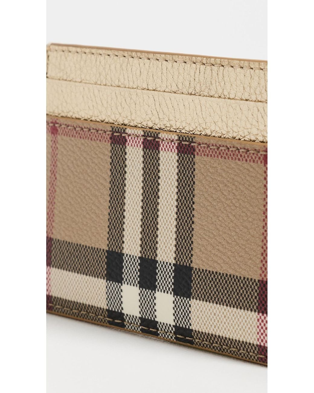 Burberry Natural Sandon Card Case