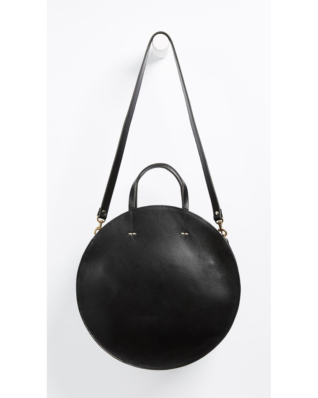 Clare V. Alistair Circle Bag in Black