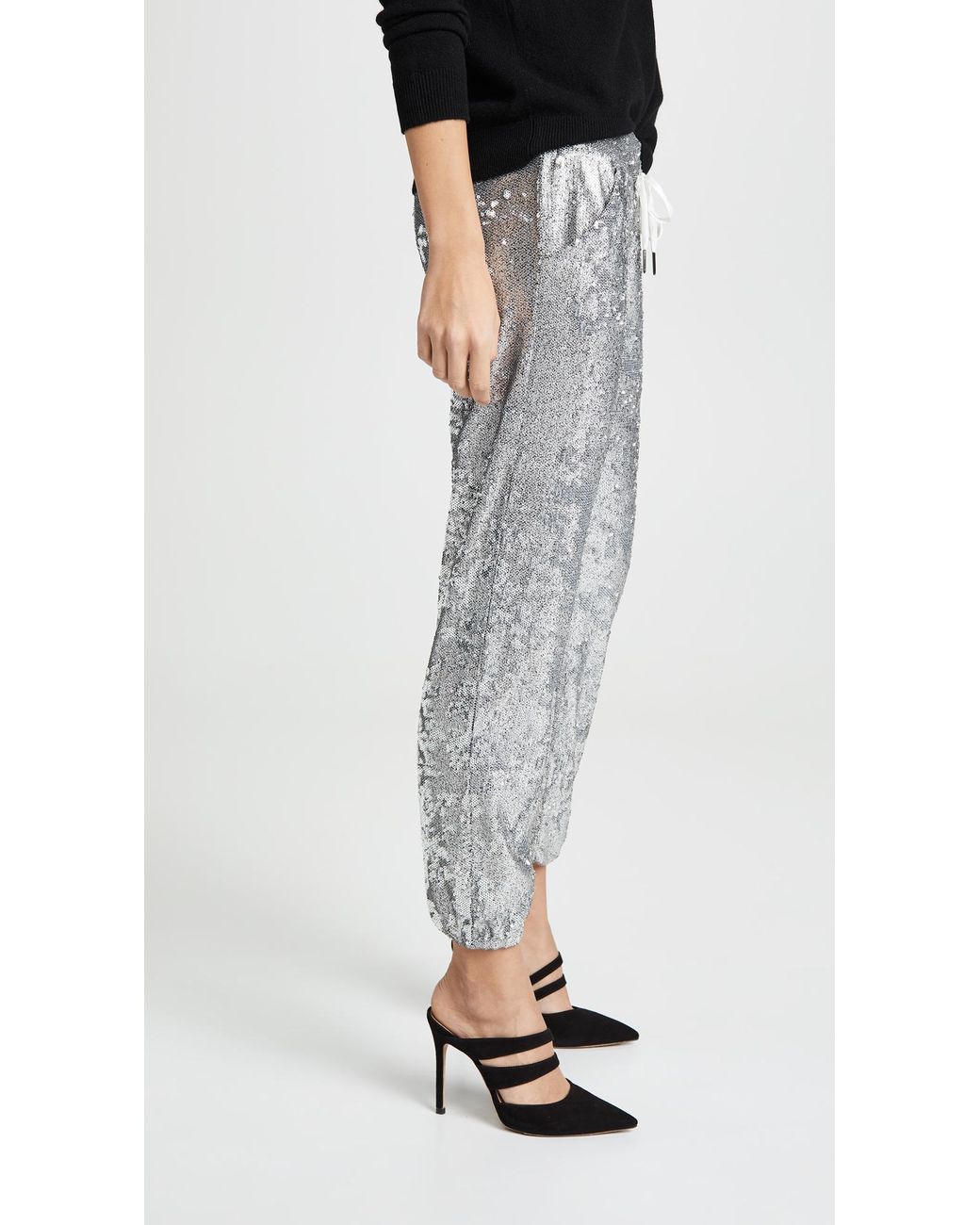 david lerner sequin joggers