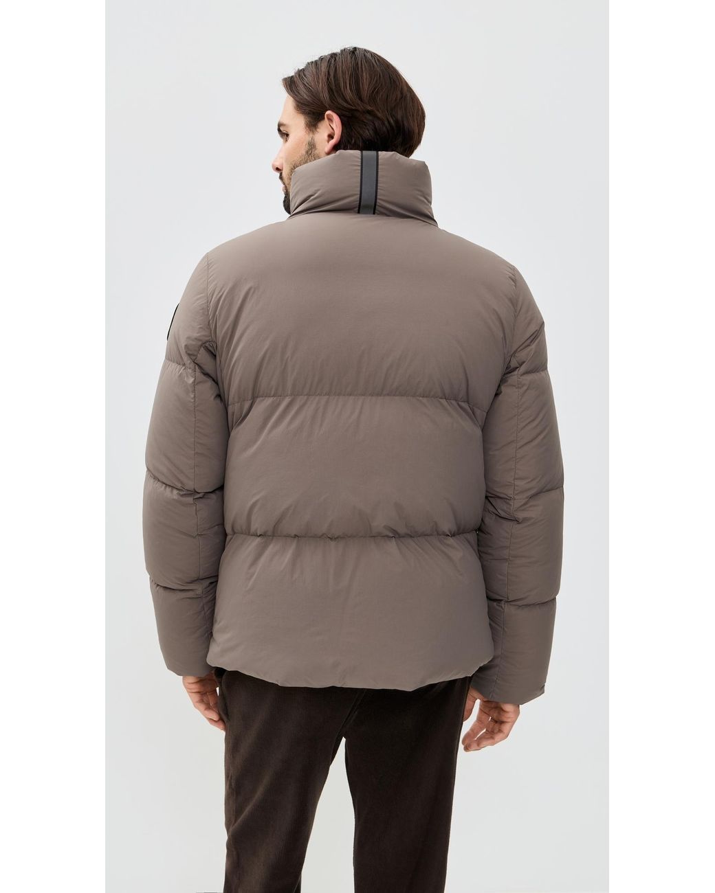 Canada Goose Brown Everett Puffer Jacket for men
