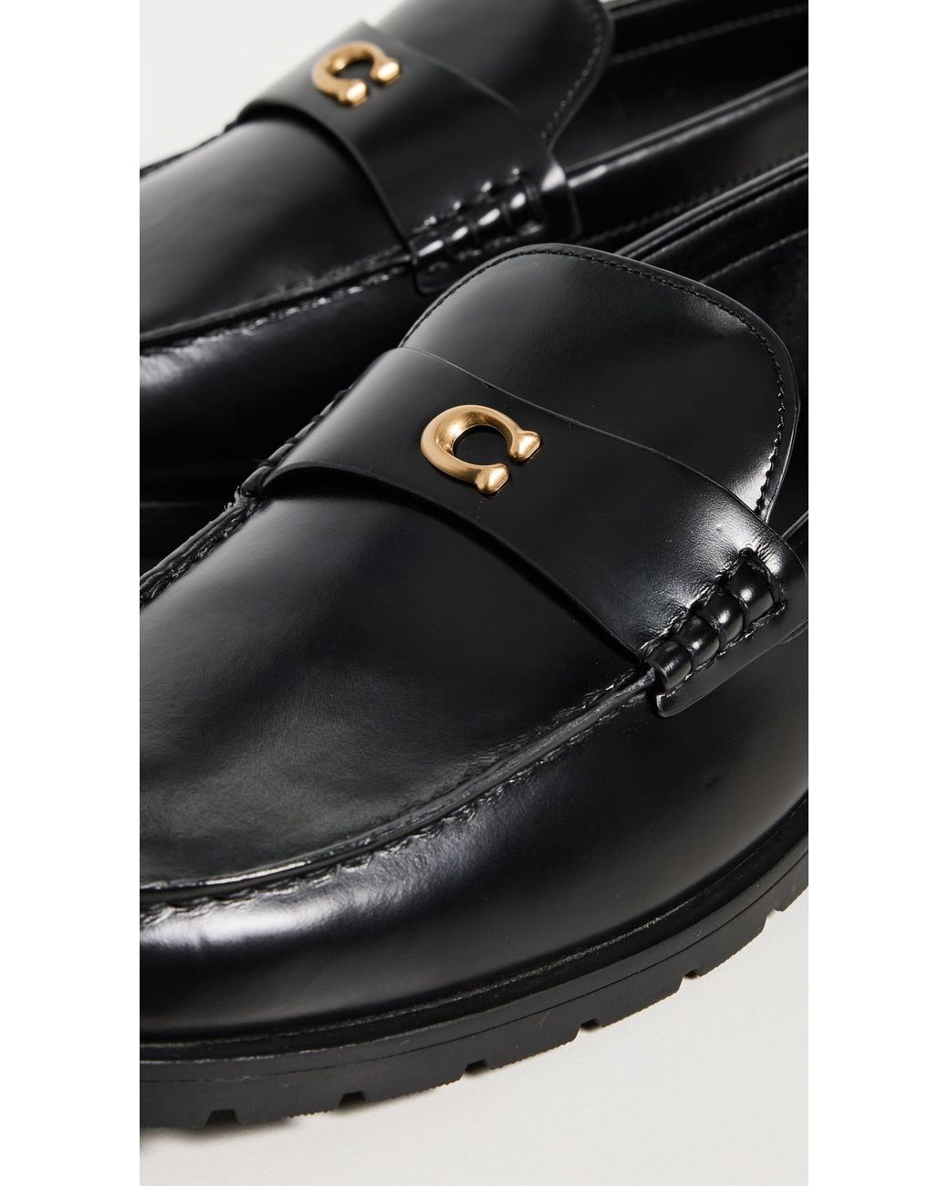 COACH Jocelyn Loafers in Black | Lyst