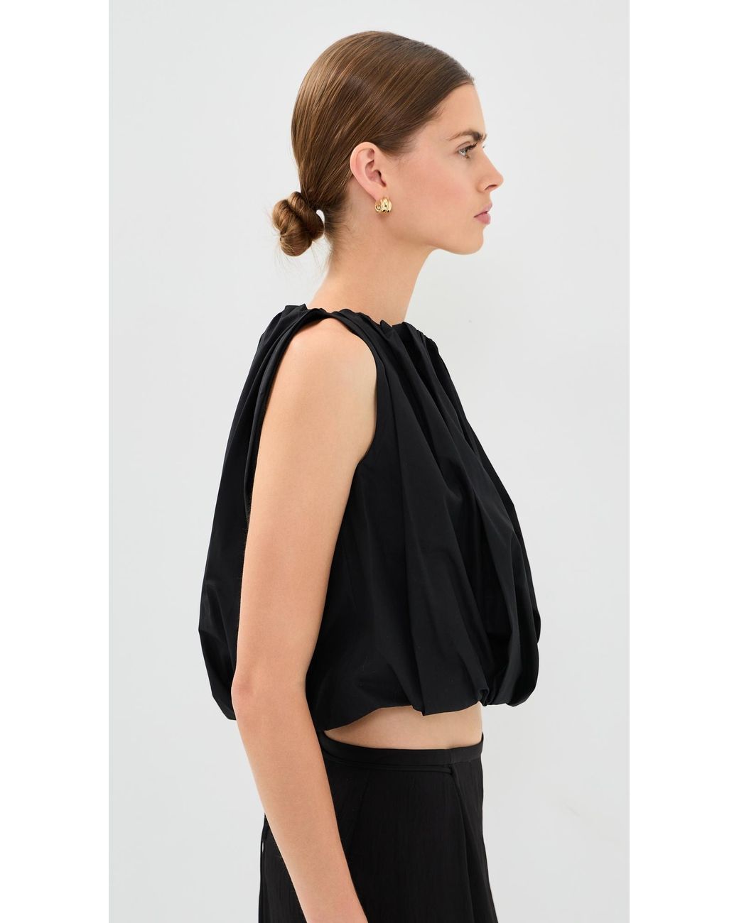 Co. Black Bubble Top