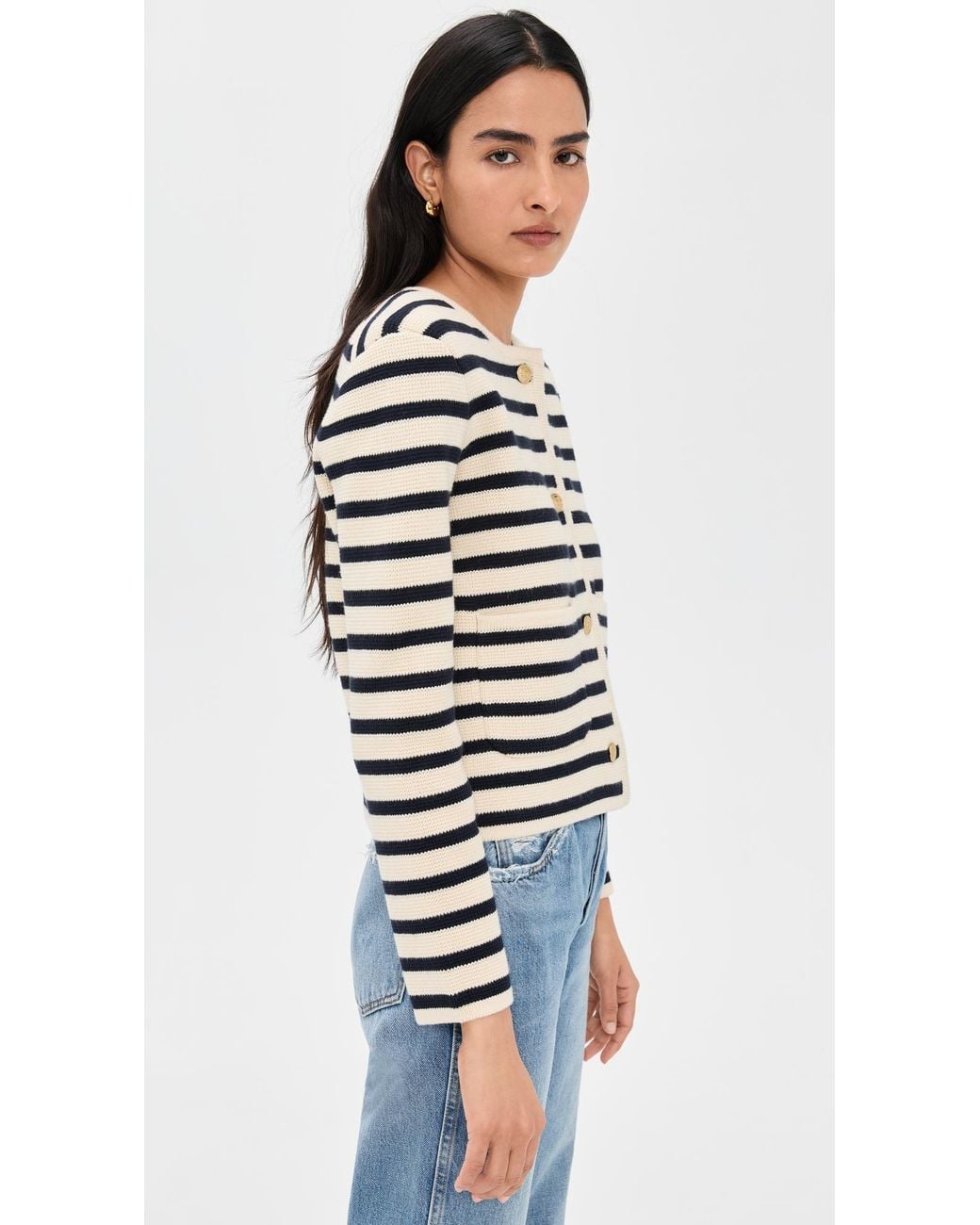 Alex Mill Black Paris Sweater Jacket