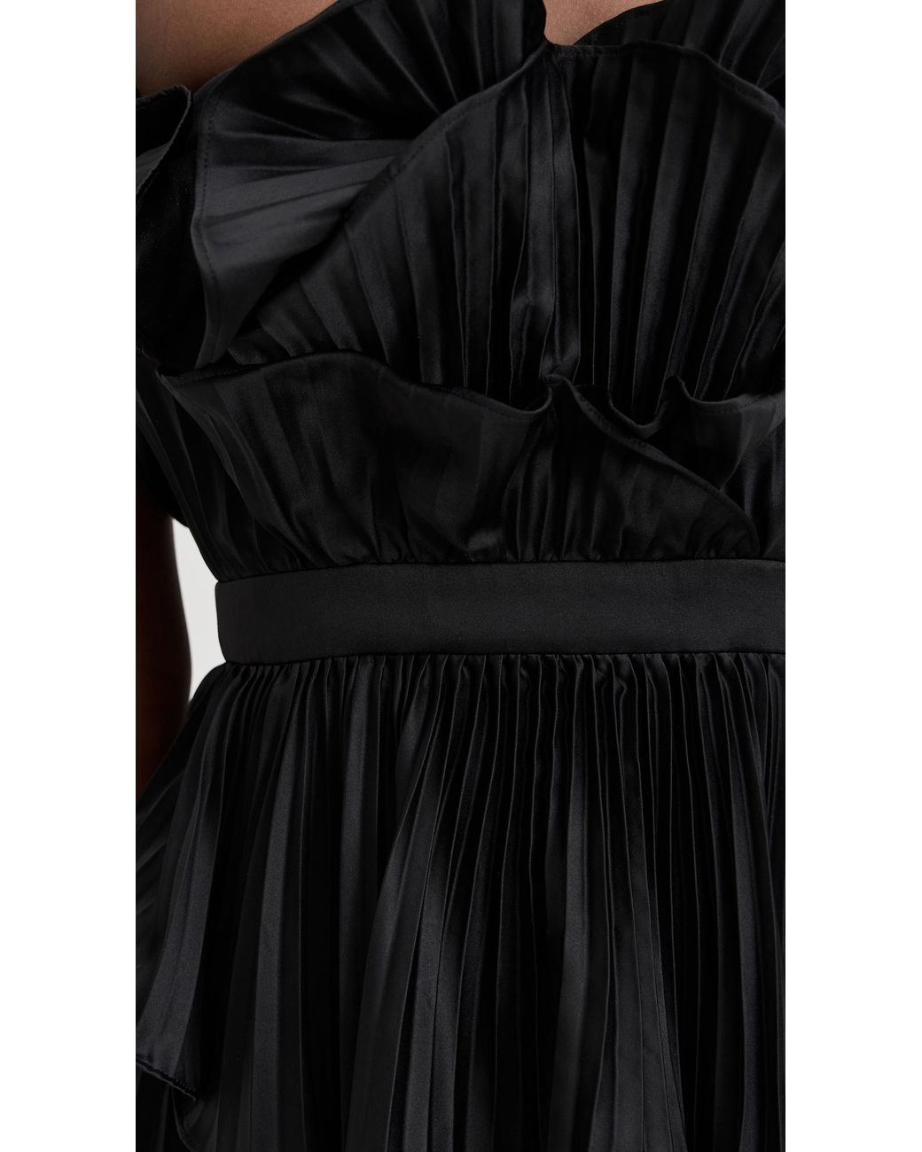 blue dress for baby girl Leighton Pleated Gown