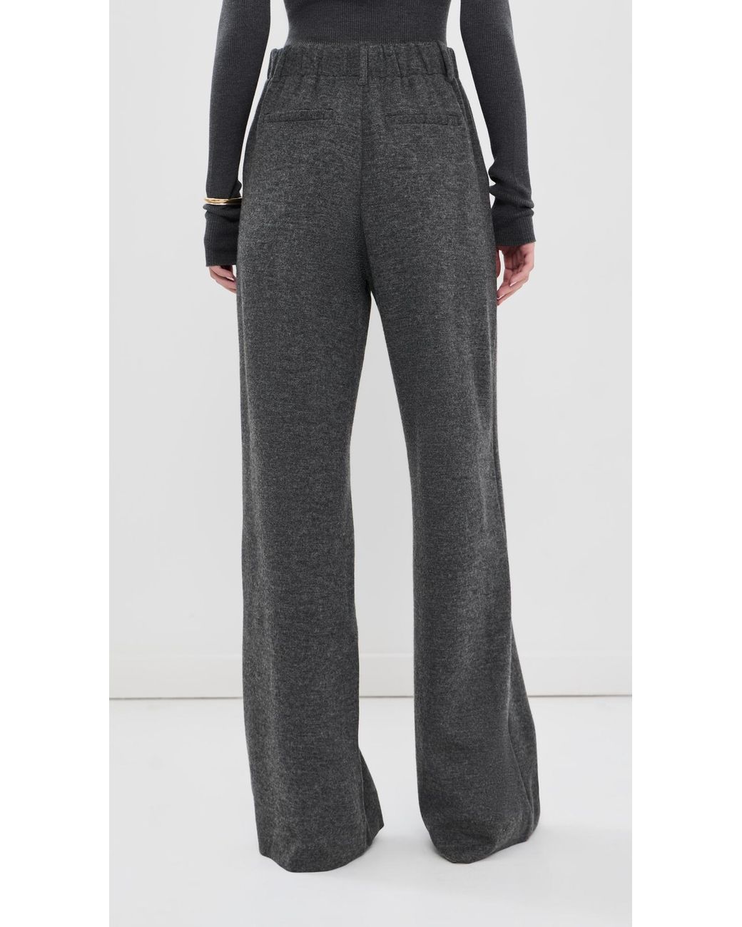 Jonathan Simkhai Black Tavar Trousers