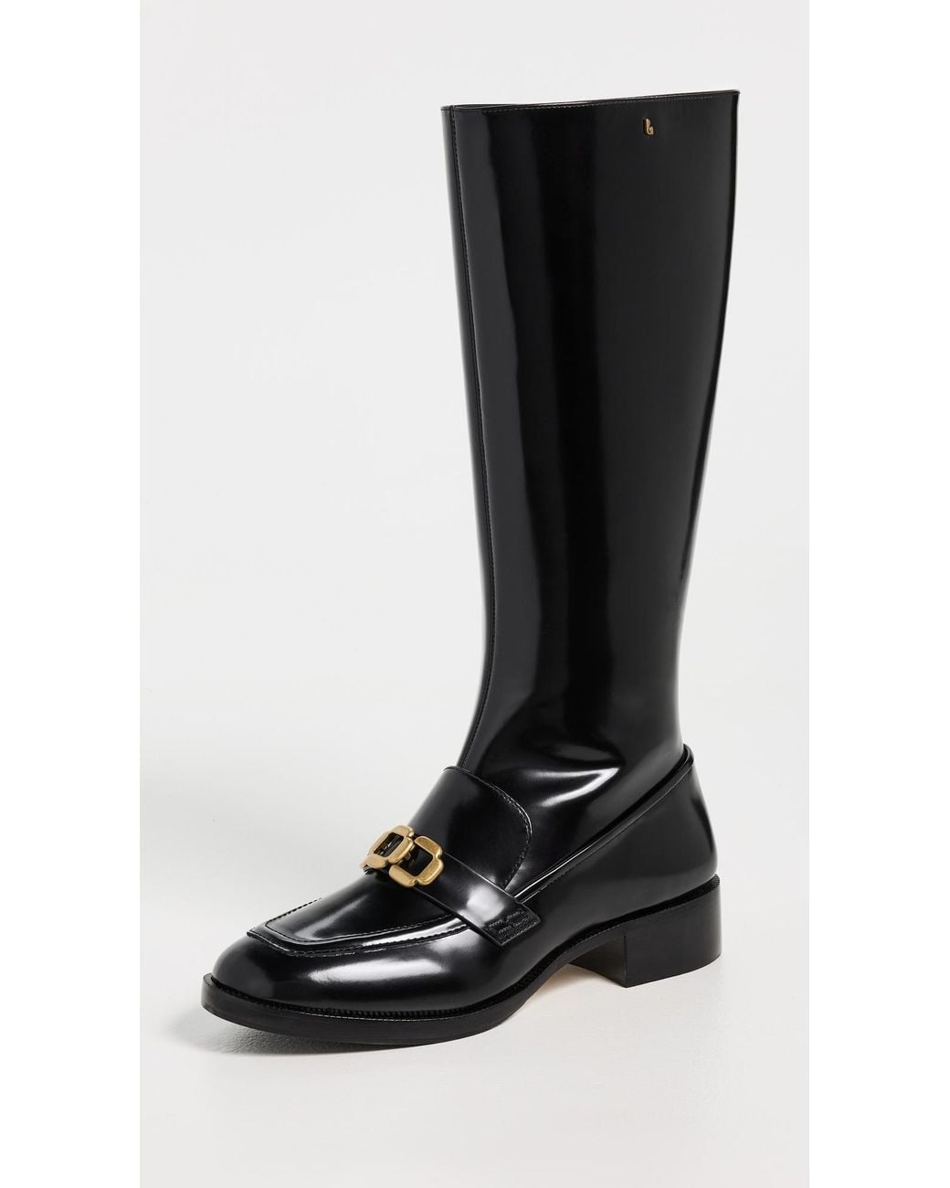 Larroude Black Harrington Boots