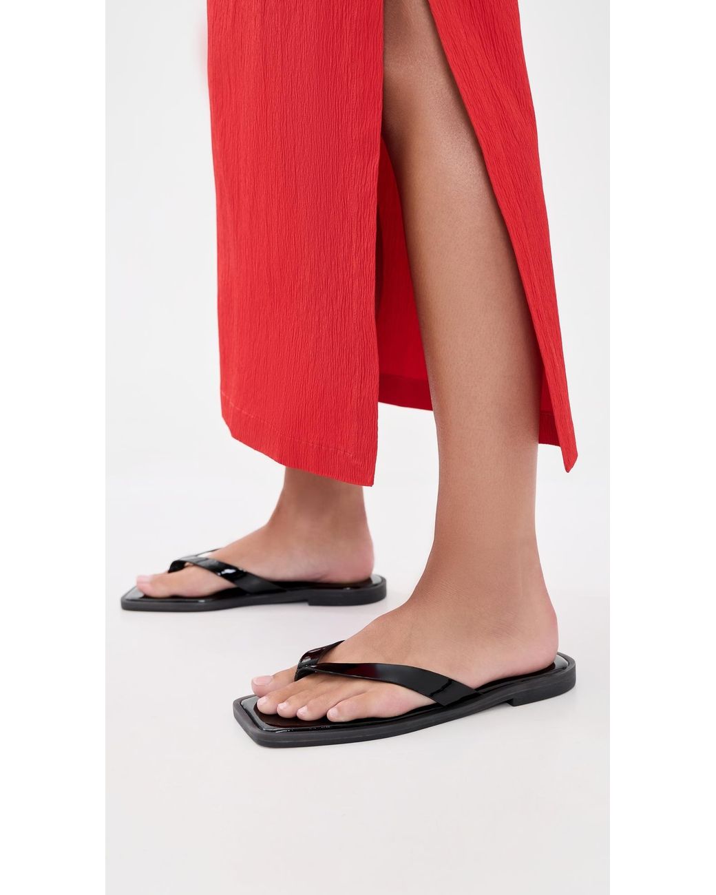 Tibi Black Arnie Sandals